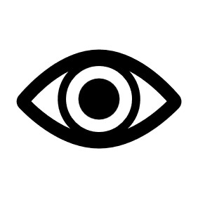 Ícono de un ojo que representa la mvisión de la institución